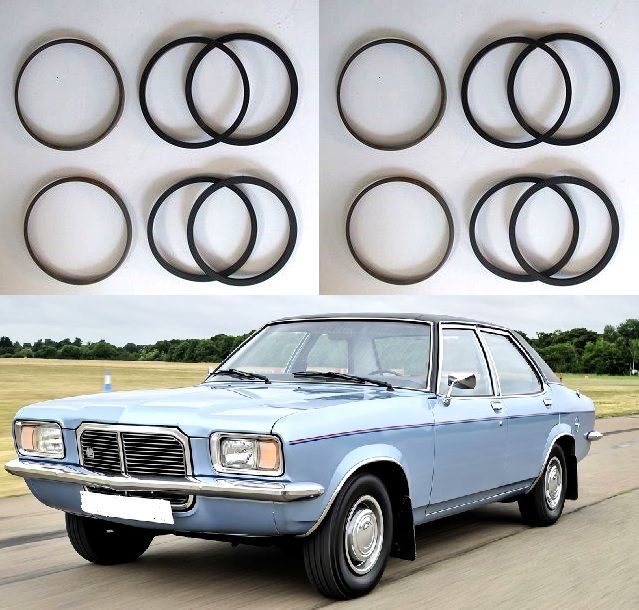 FRONT BRAKE CALIPER REPAIR SEALS KITS x2 (Vauxhall Victor FE, Ventora FE, VX4/90 FE, VX1800 FE & VX2300 FE) (1972- 78)    